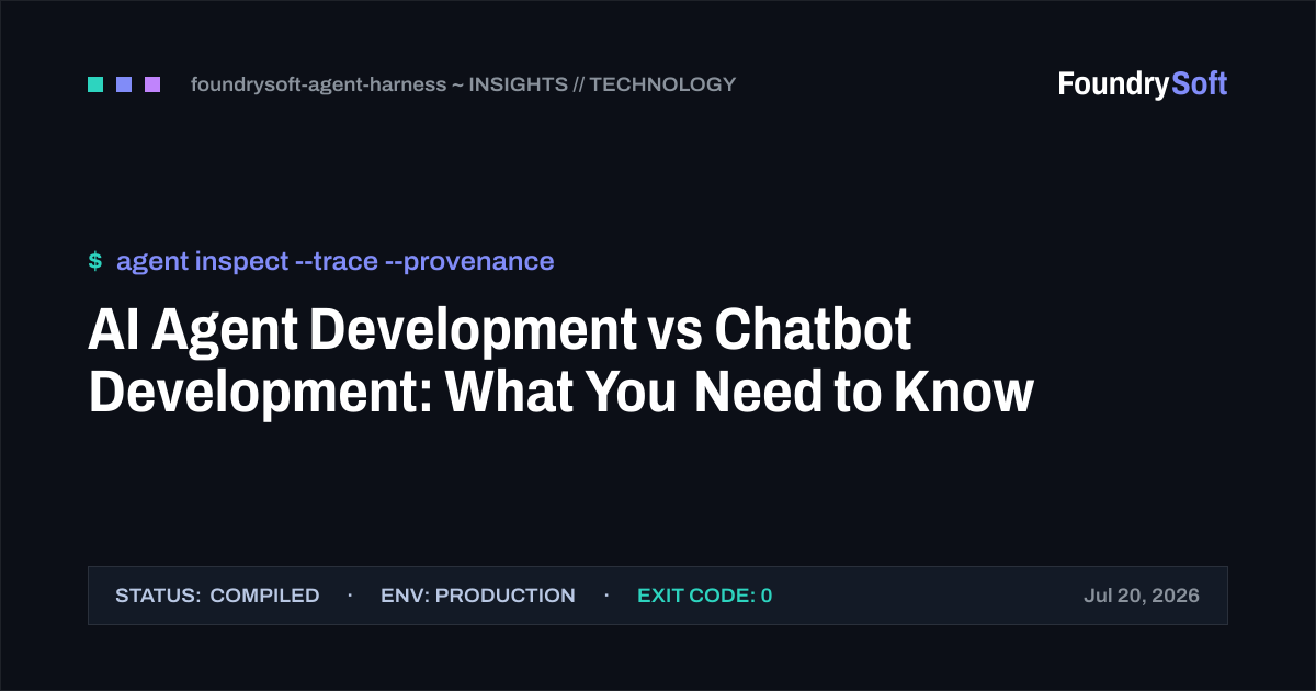 AI Agent Development vs Chatbot Development: What You Need to Know