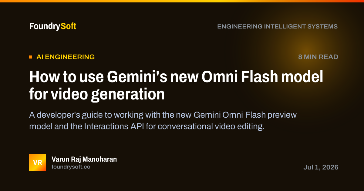 How to use Gemini's new Omni Flash model for video generation